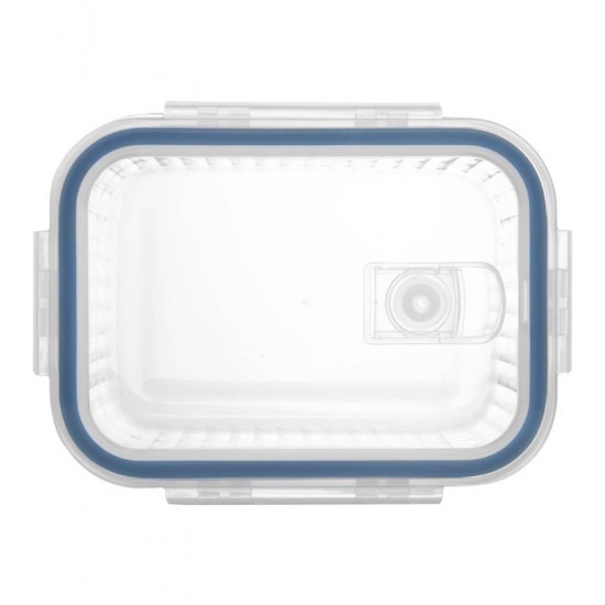 Pote 1,04L Hermetico De Vidro Com Tampa Plastica Lines